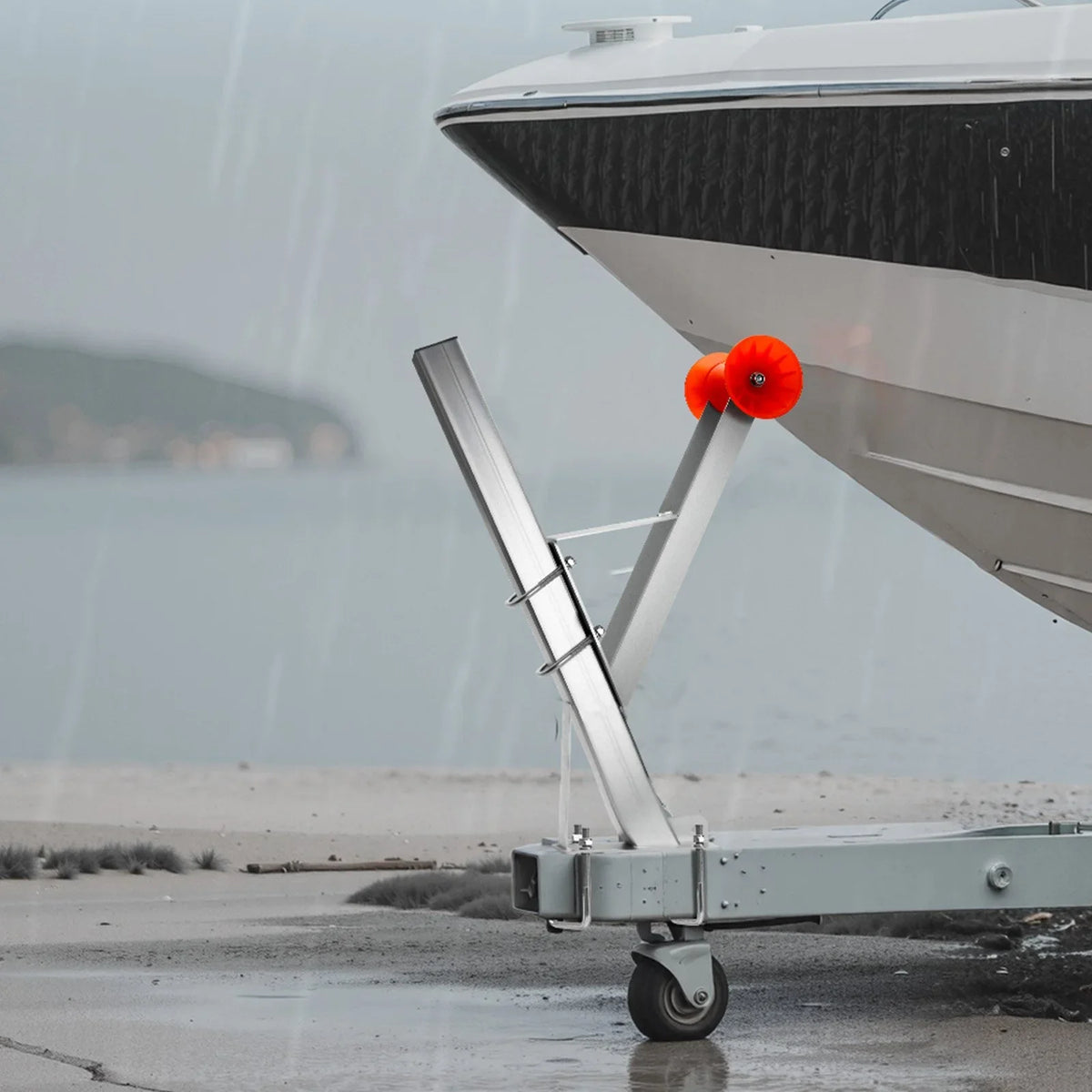 VEVOR Boat Winch Mount with U-Bolts for 3 Inches W x 3-4 Inches H Trailer Tongue - View 7