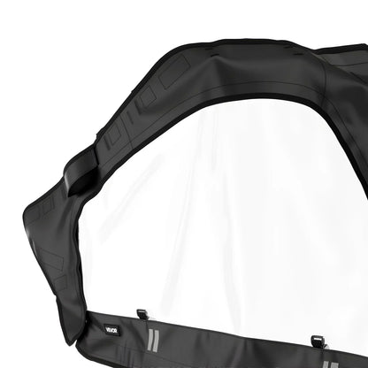 VEVOR Cab Enclosure Upper Doors, Compatible with Polaris RZR PRO XP/Turbo R 2020-2024, Soft Upper Doors, Windproof Upgraded Zipper UTV Soft Side Window Kit, Work with Side Mirrors and Windshields - View 10