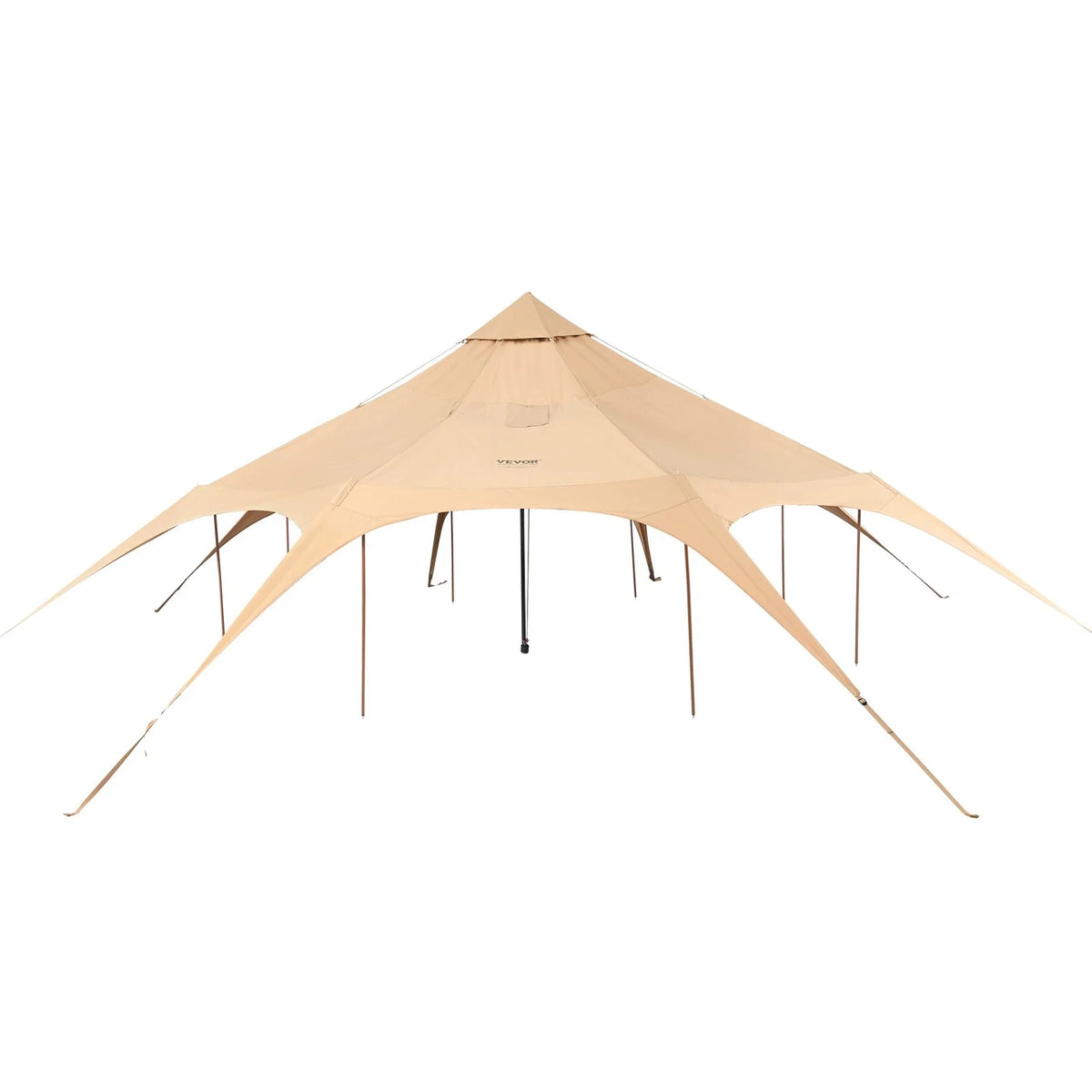 VEVOR Canvas Camping Tent - 4 Seasons 16.4 ft Bell Tent - View 10