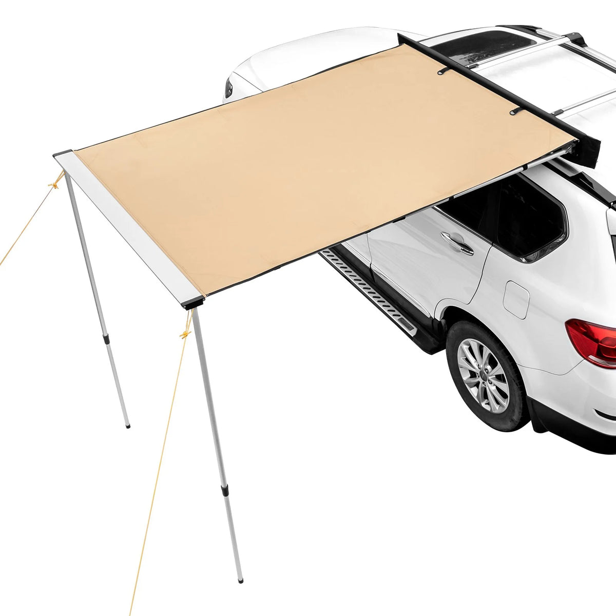 VEVOR Car Side Awning, Large 4.6'x6.6' Shade Coverage Vehicle Awning, PU3000mm UV50+ Retractable Car Awning with Waterproof Storage Bag, Suitable for Truck, SUV, Van, Campers - View 10