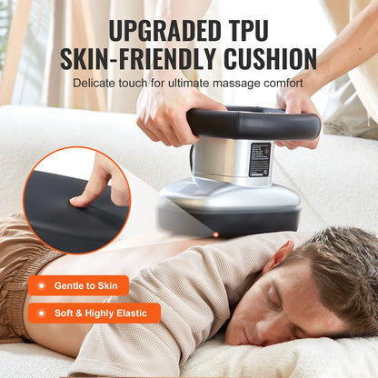 VEVOR Chiropractic Massager, 400-4600rpm Variable Speed Professional Vibrating Therapy Massager, Handheld Therapeutic Orbital Body Massager for Back, Neck, Shoulder Muscle Pain Relief - View 4