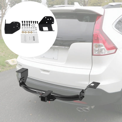 VEVOR Class 3 Trailer Hitch, 2-Inch Receiver, 6000 lbs, Q345B Steel Tube Frame, Compatible with 2012-2016 Honda CR-V, Multi-Fit Hitch to Receive Ball Mount, Cargo Carrier, Bike Rack, Tow Hook, Black - View 7