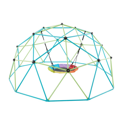 VEVOR Climbing Dome 10FT Geometric Dome Climber with Saucer Swing 1000LBS Loads - View 9