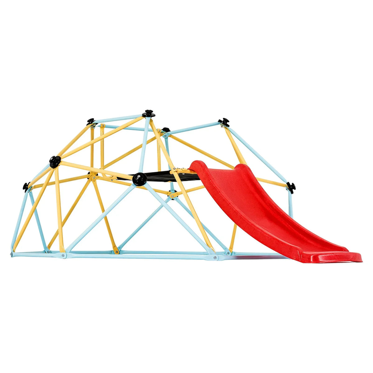 VEVOR Climbing Dome, for Kids 3 to 9 Years Old, 8FT Geometric Dome Climber with Slide,Jungle Gym Supports 600LBS and Easy Assembly, with Climbing Grip, Outdoor and Indoor Play Equipment for Kids - View 10
