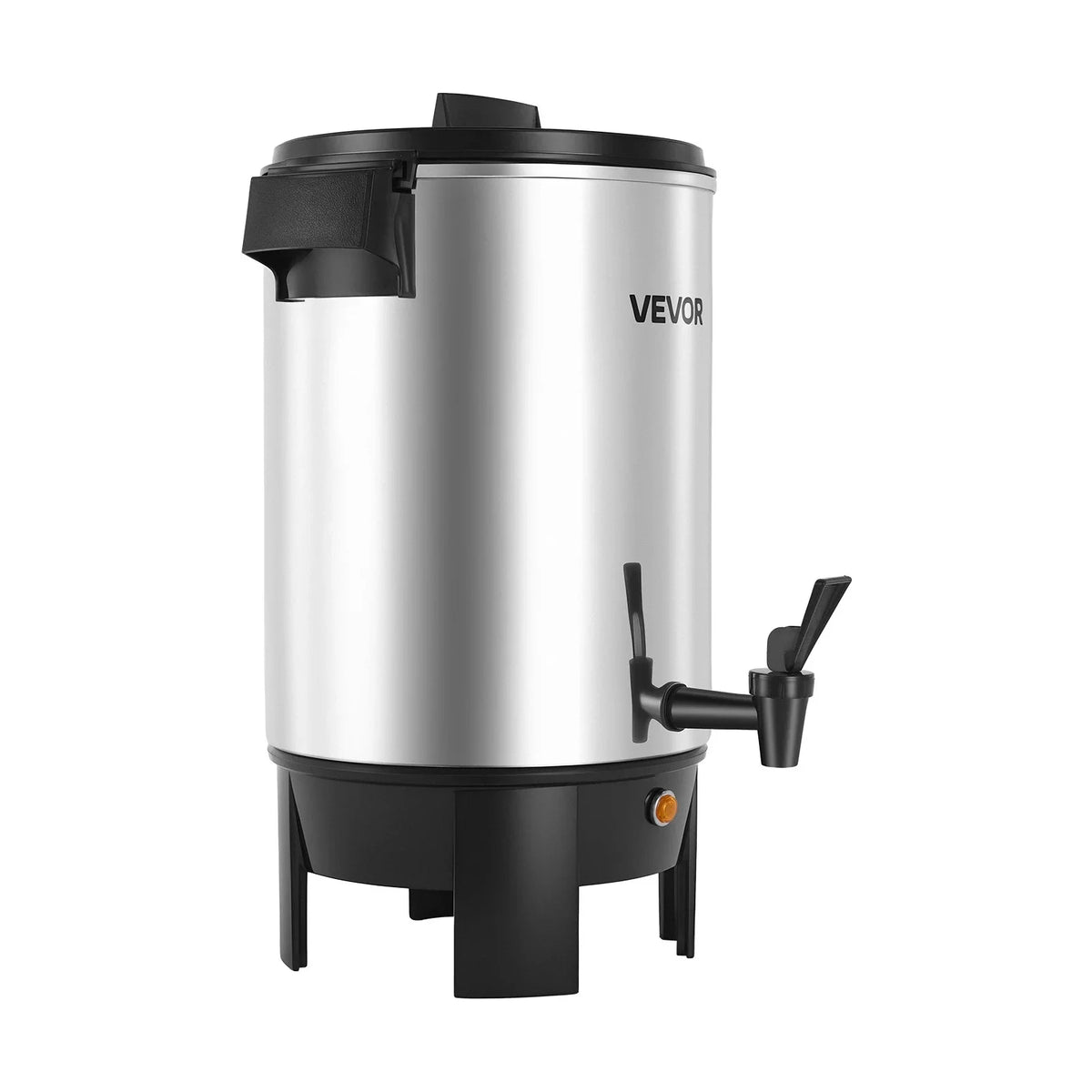 VEVOR Commercial Coffee Urn, 30 Cup 152oz Hot Beverage Dispenser with Dripless Faucet, 1090W Quick-Brewing Coffee Maker, Automatic Temperature Control, for Catering, Party, Church & Restaurant - View 8