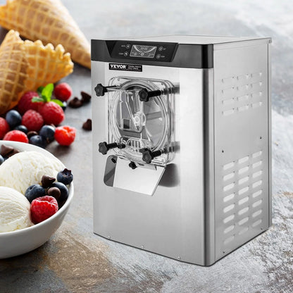 VEVOR Commercial Ice Cream Machine 1400W 20/5.3 Gph Hard Serve Ice Cream Maker with LED Display Screen Auto Shut-Off Timer One Flavors Perfect for Restaurants Snack bar Supermarkets - View 11
