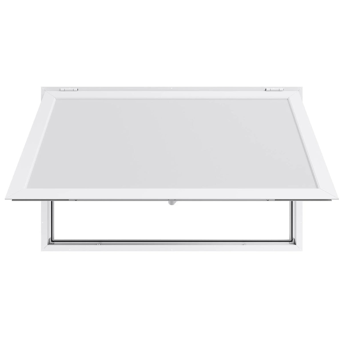 VEVOR Concession Window 53x33 in, Aluminum Alloy Frame Service Window for Food Truck, Up to 85 Degrees Stand Serving Window with Awning Door and Drag Hook, Rainwater Resistant for Concession Trailers - View 9