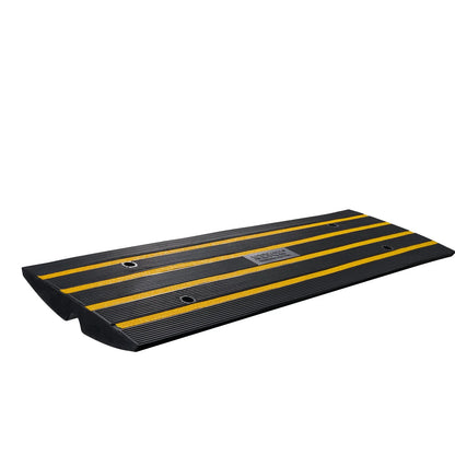 VEVOR Curb Ramp, 2.6" Rise Rubber Driveway Ramps, Heavy Duty 33069 lbs Weight Capacity Threshold Ramp, Curbside Bridge Ramps for Loading Dock Garage Sidewalk, Expandable Full Ramp Set - View 9