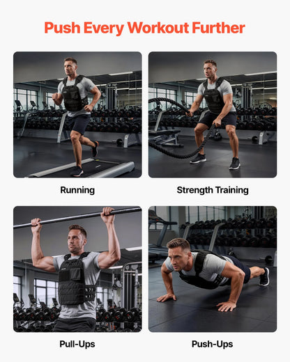 VEVOR Curved Weight Vest Plates, 14.5 LB Pairs, Premium Steel Tactical Weighted Plates for Vest, Ergonomic Design, for Strength Endurance Training, Running, Jogging, Fitness, Heavy Workouts - View 5
