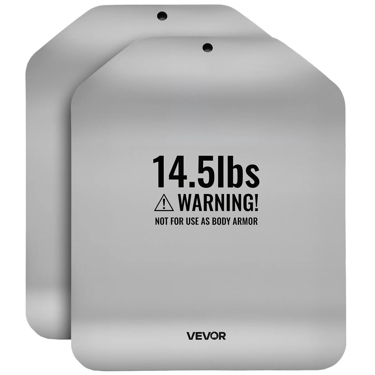 VEVOR Curved Weight Vest Plates, 14.5 LB Pairs, Premium Steel Tactical Weighted Plates for Vest, Ergonomic Design, for Strength Endurance Training, Running, Jogging, Fitness, Heavy Workouts - View 8