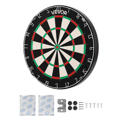 VEVOR Dart Board Self-Healing Sisal Fiber Dartboard with Staple-Free Bullseye - View 8