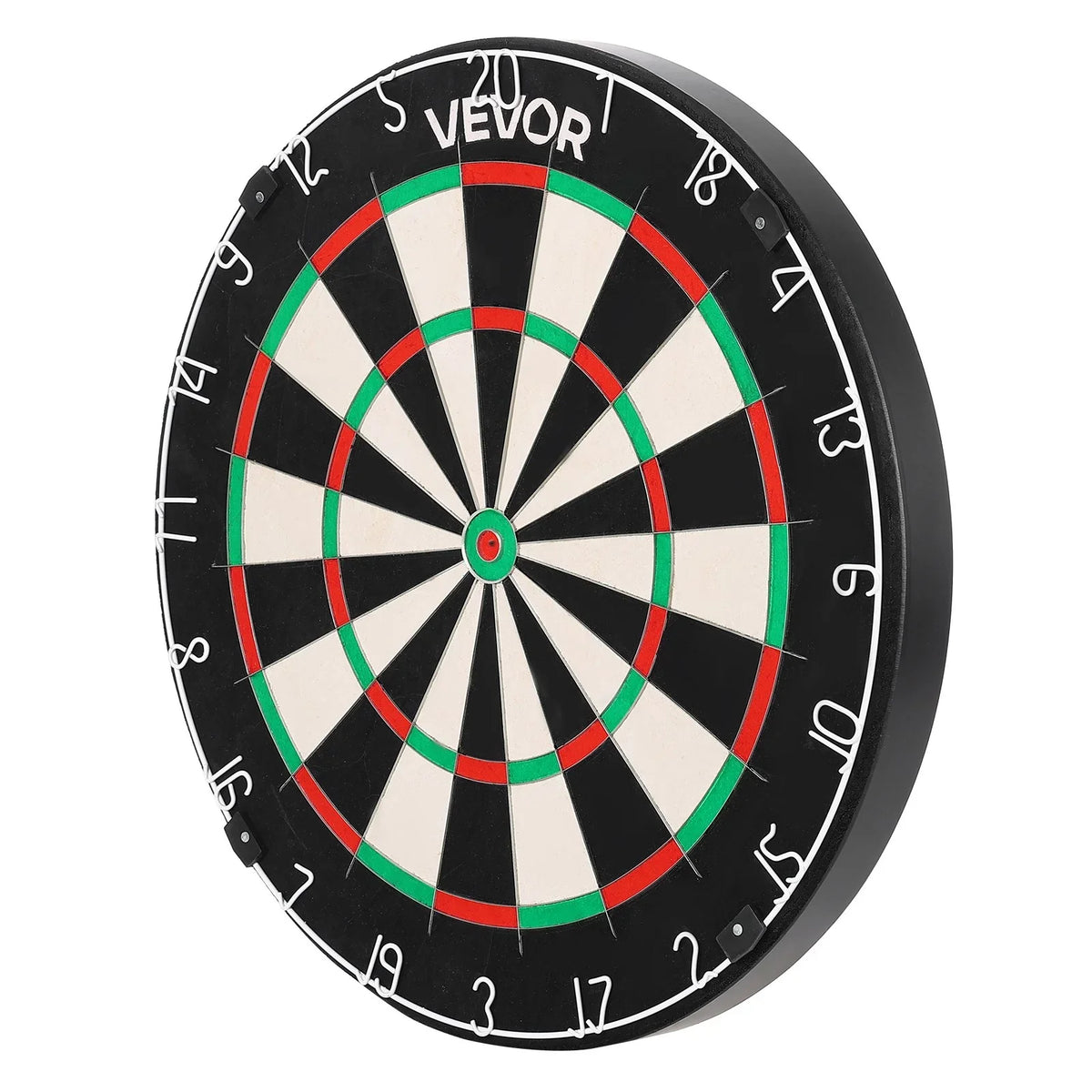 VEVOR Dart Board Self-Healing Sisal Fiber Dartboard with Staple-Free Bullseye - View 9