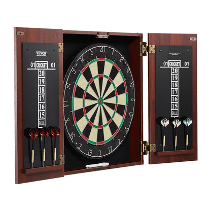 VEVOR Dartboard and Cabinet Set Official Size Complete Accessory Steel Tip Dart - View 8