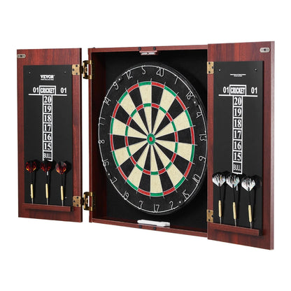 VEVOR Dartboard and Cabinet Set Official Size Complete Accessory Steel Tip Dart - View 9
