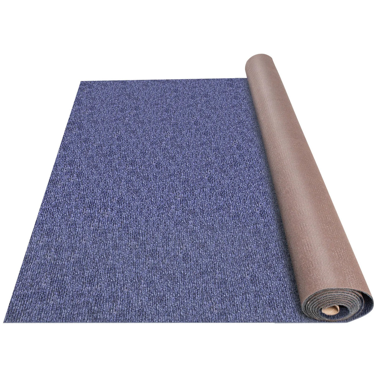 VEVOR Deep Blue Marine Carpet 6 ft x 39.3 ft, Boat Carpet Rugs, Indoor Outdoor Rugs for Patio Deck Non-Slide TPR Water-Proof Back Outdoor Marine Carpeting Outdoor Carpet - View 9