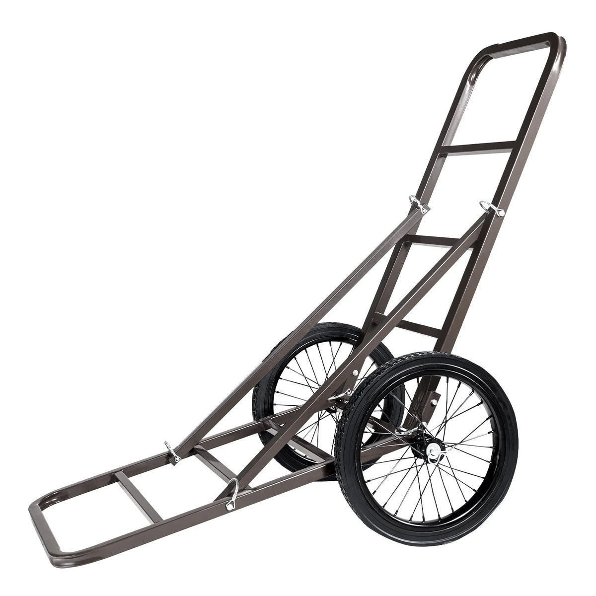 VEVOR Deer Cart, 300 LBS Capacity Folding Game Cart, Deer Cart Game Hauler with Big Rubber Wheels & Ergonomic Handle, Heavy-Duty Game Cart Accessories, Utility Gear Dolly for Hunting Fishing Hiking - View 10