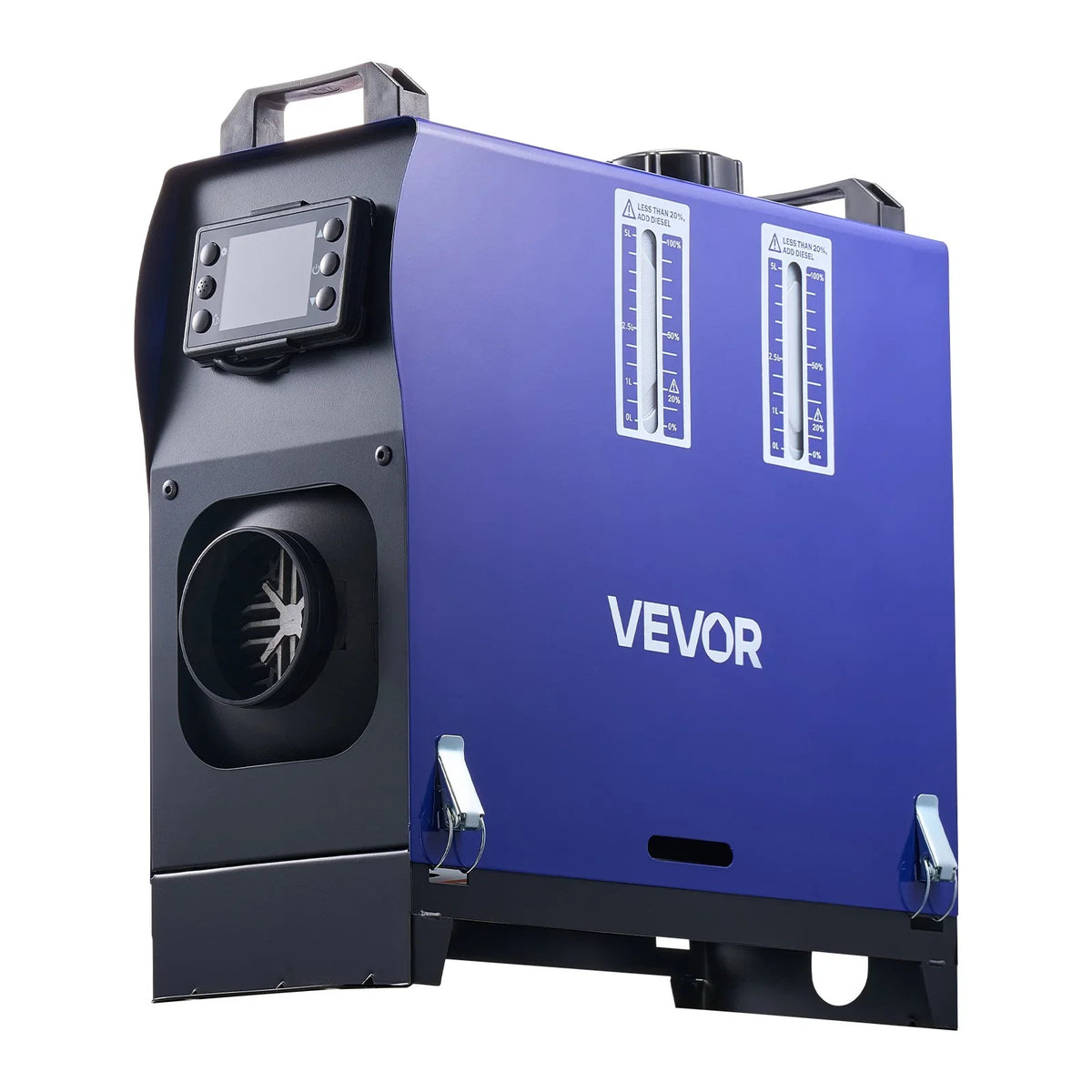 VEVOR Diesel Heater, 8KW, DC 12V/24V, All in One Portable Diesel Air Heater with Remote Control and LCD Screen, Fast Heating Low Noise, 1.3 Gal Fuel Tank for Vehicles, Vans, RVs, Campers, and Trucks - View 10