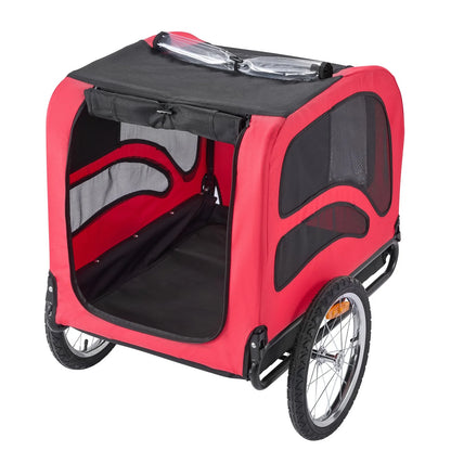VEVOR Dog Bike Trailer Pet Bicycle Trailer Cat Carrier 100 lbs Water Resistant - View 8