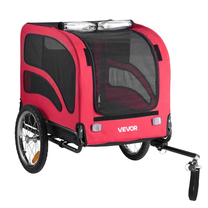 VEVOR Dog Bike Trailer Pet Bicycle Trailer Cat Carrier 100 lbs Water Resistant - View 9
