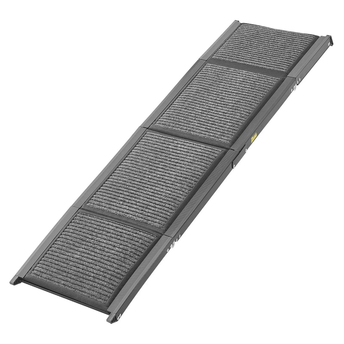 VEVOR Dog Ramp for Cars, 71" L x 17" W, Folding Pet Ramps for Medium & Large Dogs up to 250lbs, Pet Stair Ramp with Non-Slip Felt Rug Surface, Portable Outdoor Dog Car Ramps for SUV & Truck - View 8