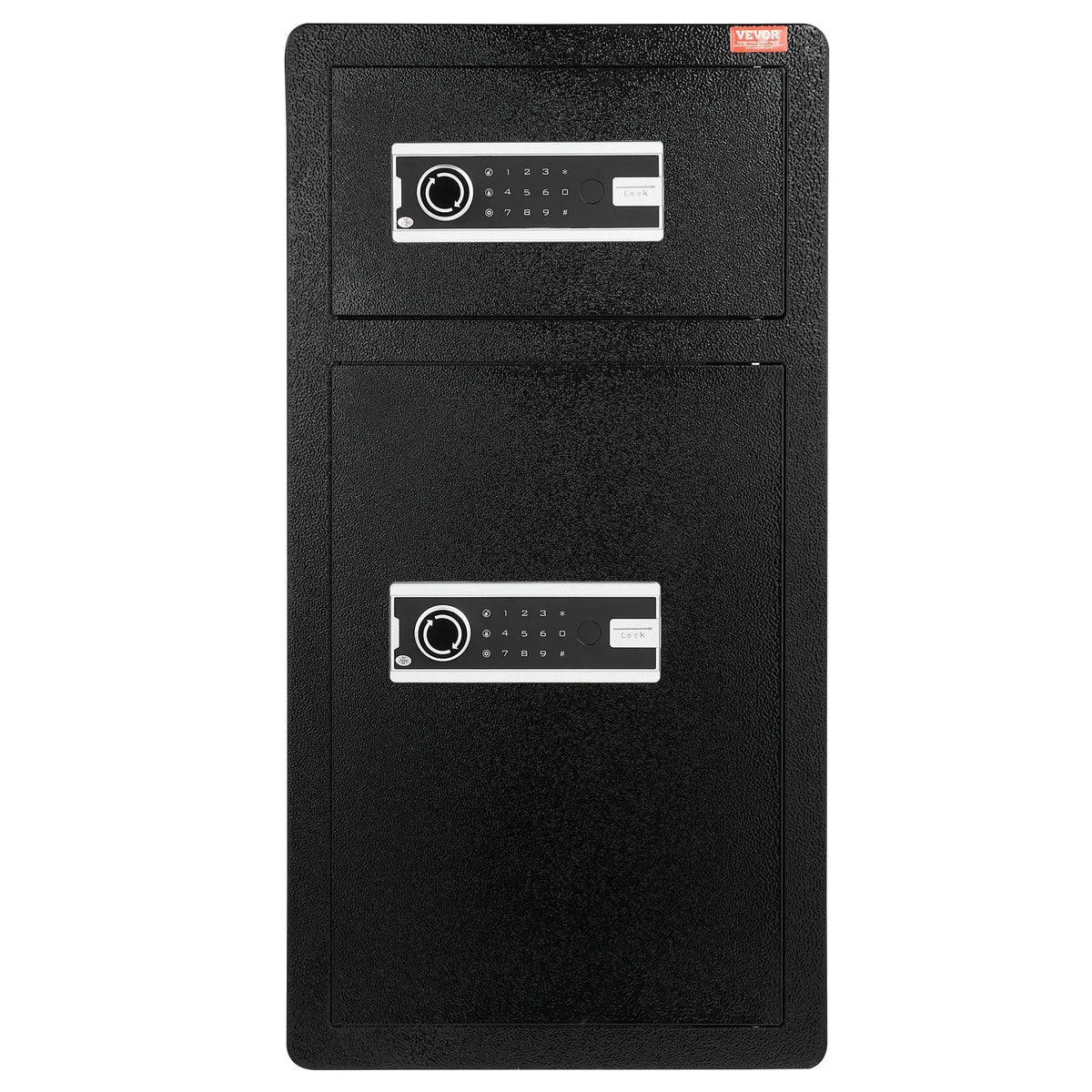 VEVOR Double Door 5.5 cu.ft Safe Box with Key Lock Password Cabinet Black,organize cash, passports, jewelry, gold, watches and documents - View 10