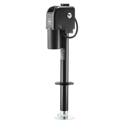 VEVOR Electric Trailer Jack, 7500 lbs Capacity, Electric Power Tongue Jack with Waterproof Protective Cover & LED Light for Travel Trailer, Camper, RV, 9.84-27.84 in Lift, 12V DC with Wiring, Black - View 9