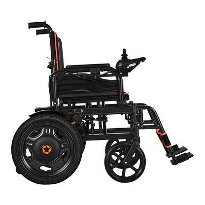 VEVOR Electric Wheelchair for Adults, 265lbs Capacity, Foldable & Lightweight Motorized Wheelchair, 13-Mile Long Travel Range, All-Terrain Powered Chair, Portable for Seniors & Disabled - View 9