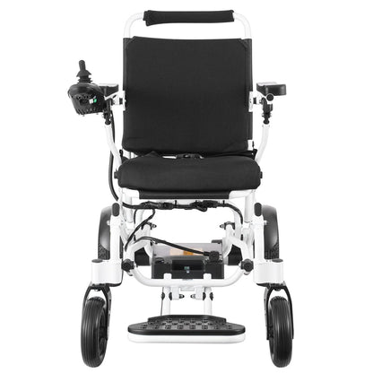VEVOR Electric Wheelchair for Adults Seniors, 300 lbs Weight Capacity, 17.7 in Width Lightweight Foldable Motorized Power Wheelchairs, UP to 12.5 Miles Range All Terrain Aluminum Alloy Chair - View 11