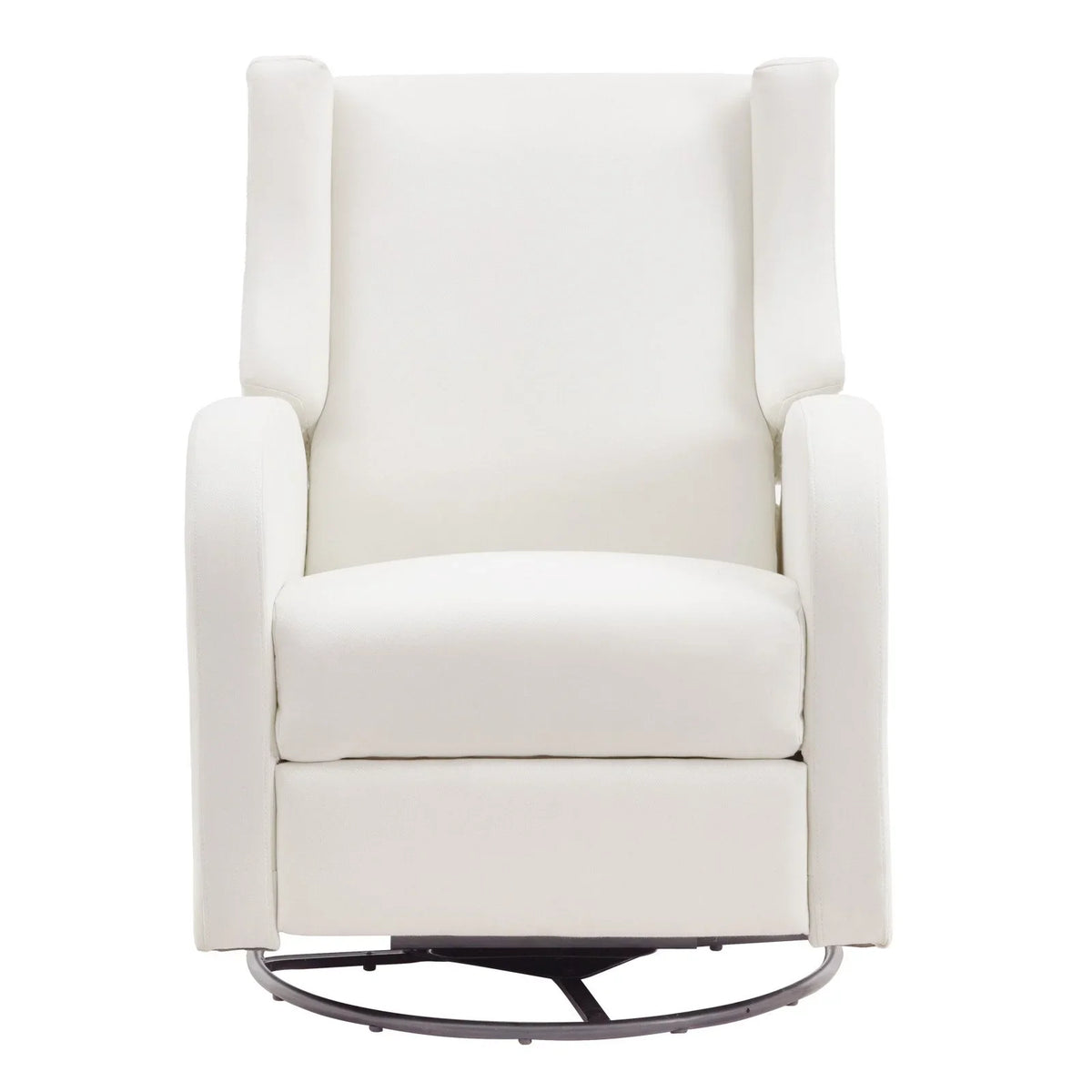 VEVOR Electronic Power Recliner and Swivel Glider, 250 lbs Weight Capacity Swivel Glider Recliner Chair with USB Port, Polyester Surface Swivel Rocker Recliner  for Living Room, Bedroom,  Off White - View 8