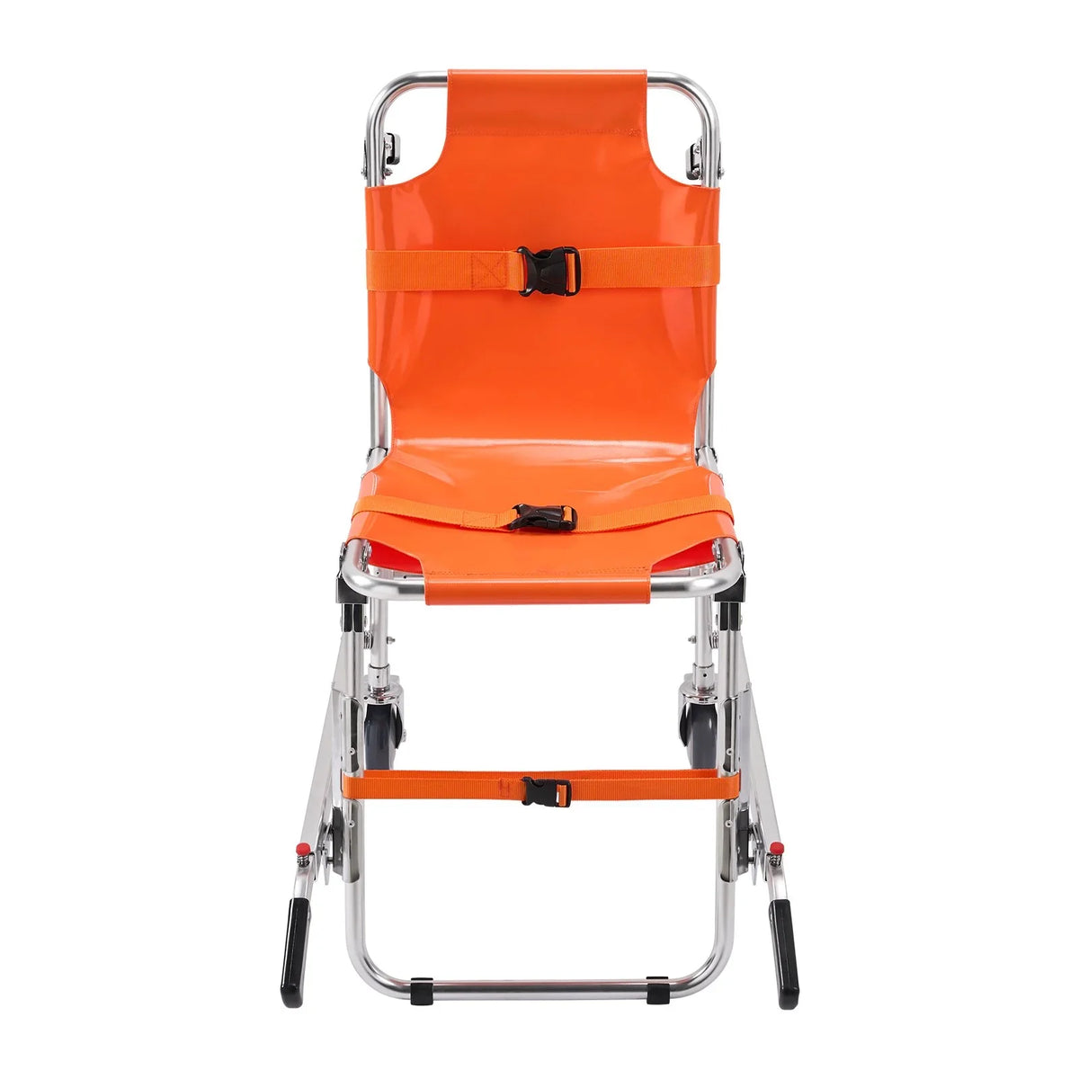 VEVOR EMS Stair Chair, 350 lbs Load Capacity, Foldable Aluminum Emergency Stair Climbing Wheelchair with 2 Wheels, Portable Stair Lift Chair Ambulance Firefighter Evacuation Use for Elderly, Disabled - View 8
