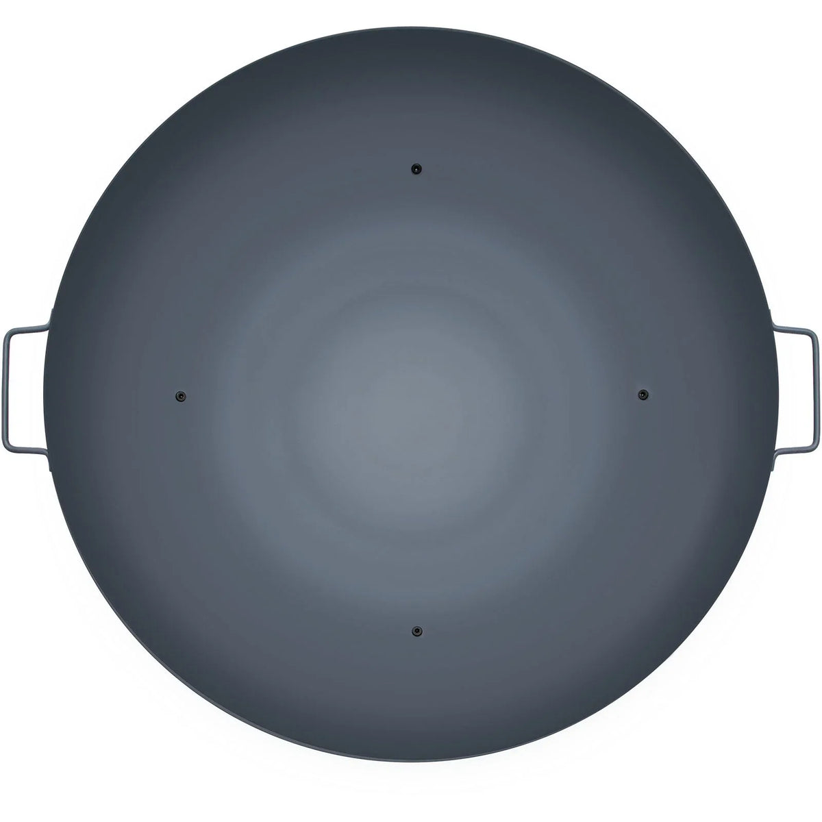 VEVOR Fire Pit Bowl, 34-Inch Diameter Round Carbon Steel Fire Bowl, Wood Burning for Outdoor Patios, Backyards & Camping Uses, with A Drain Hole, Portable Handles and A Firewood Stick, Black - View 10