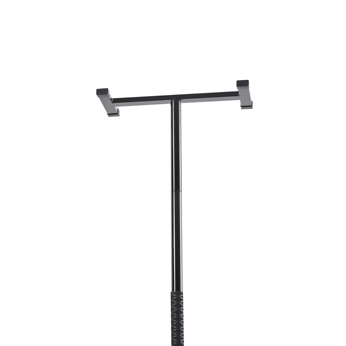 VEVOR Floor-to-Ceiling Transfer Pole, Tension Mounted Bathroom Grab Bar with Anti-Slip Curve Handle, 300 Lbs Capacity Security Pole for Elderly, Ideal Senior Safety Pole for 7-10 Ft Ceilings, Black - View 10