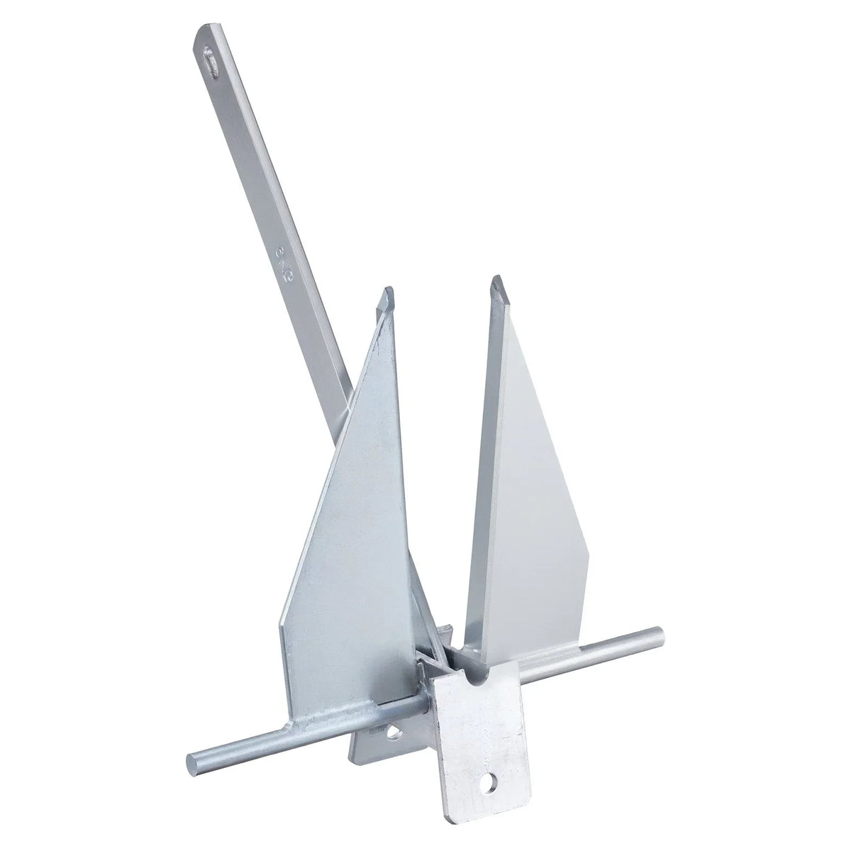 VEVOR Fluke Style Anchor Kit, 13 LBS Hot-Dipped Galvanized Steel Fluke Anchor with 7.9' Chain, 101' Rope and Two 0.4" Shackles, Marine Boat Anchor for Small Vessels Under 30', Seas, Rivers and Shores - View 9