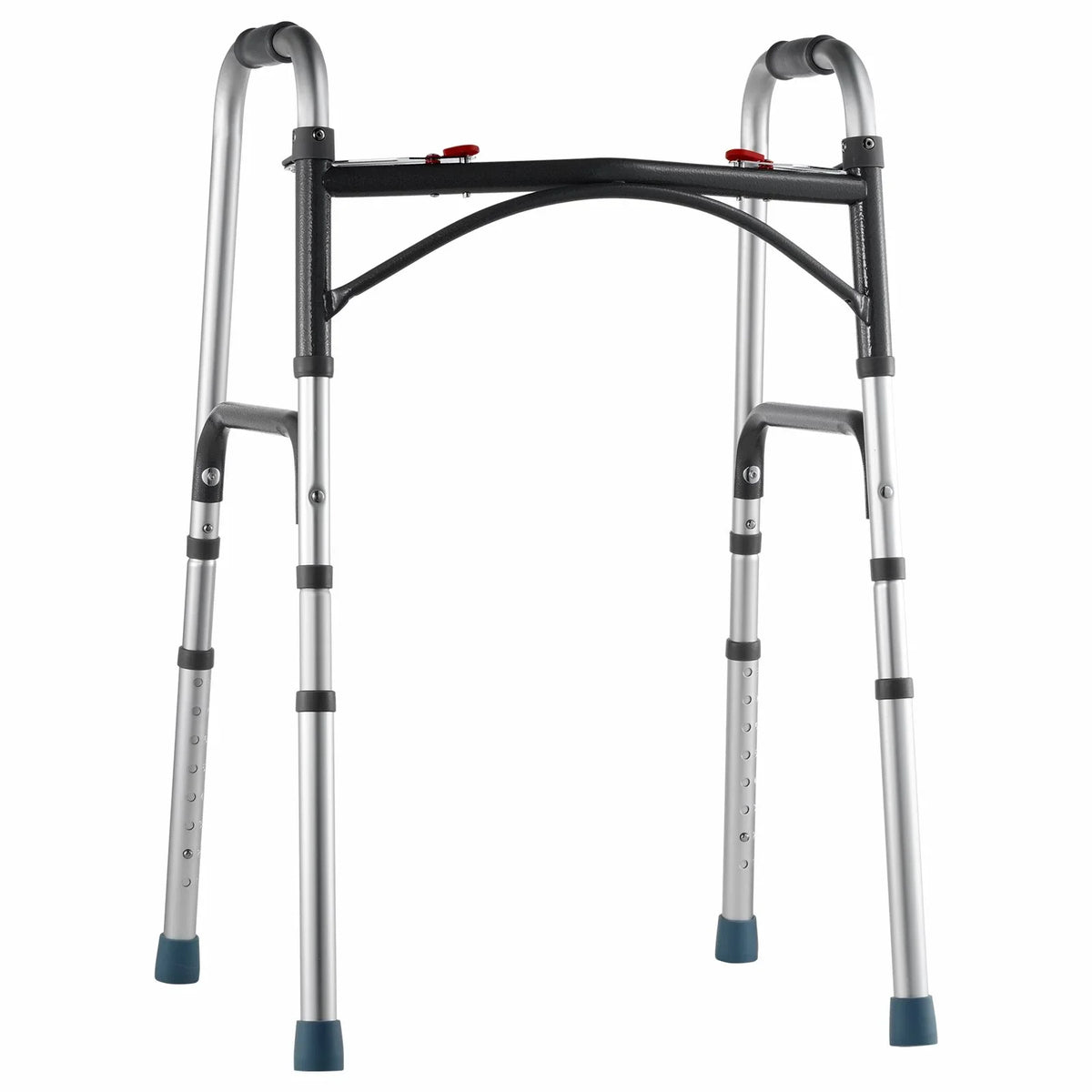 VEVOR Folding Walker Aluminum Mobility Walker Aid with Adjustable Height 350LBS - View 9