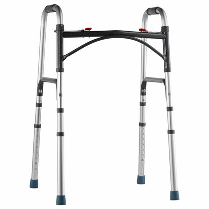 VEVOR Folding Walker Aluminum Mobility Walker Aid with Adjustable Height 350LBS - View 9