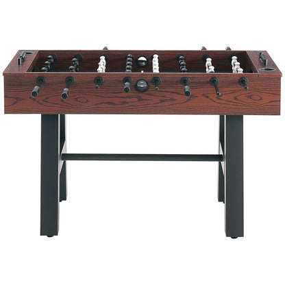 VEVOR Foosball Table, 55 inch Standard Size Foosball Table, Indoor Full Size Foosball Table for Home, Family, and Game Room, Soccer with Foosball Table Set, Includes 4 Balls and 2 Cup Holders - View 9