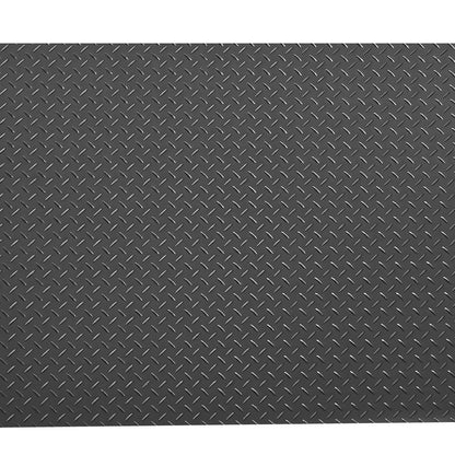 VEVOR Garage Floor Roll, 7.5 x 17 ft Garage Flooring Mat, 2.2 mm Thickened PVC Diamond Plate Floor Protector Mat with Double-sided Tape, Non-Slip, Easy to Clean for Warehouse, Gyms, Trailer, Black - View 8