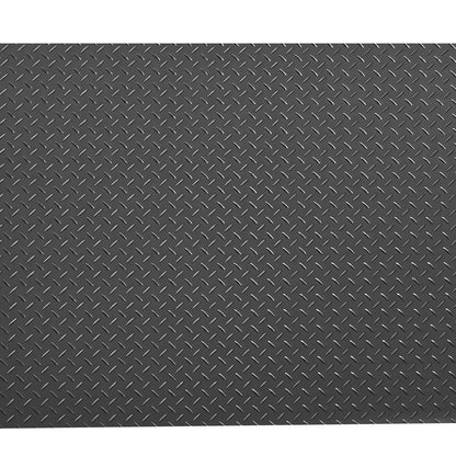 VEVOR Garage Floor Roll, 7.5 x 20 ft Garage Flooring Mat, 2.2 mm Thickened PVC Diamond Plate Floor Protector Mat with Double-sided Tape, Non-Slip, Easy to Clean for Warehouse, Gyms, Trailer, Black - View 8