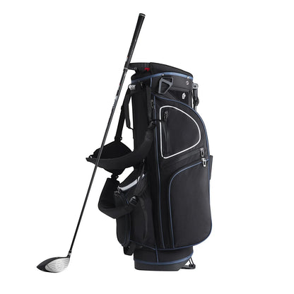 VEVOR Golf Cart Bag with 14 Way Organizer Divider Top, 35” 11 Pockets Premium Cart Bag with Stand, Durable Golf Bags with Handles & Dust Cover & Detachable Dual Strap for Men & Women, Black White - View 8