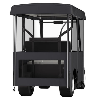 VEVOR Golf Cart Enclosure 86'', 4-Person Golf Cart Cover, 4-Sided Fairway Deluxe, 300D Waterproof Driving Enclosure with Transparent Windows, Fit for EZGO, Club Car, Yamaha Cart - View 9