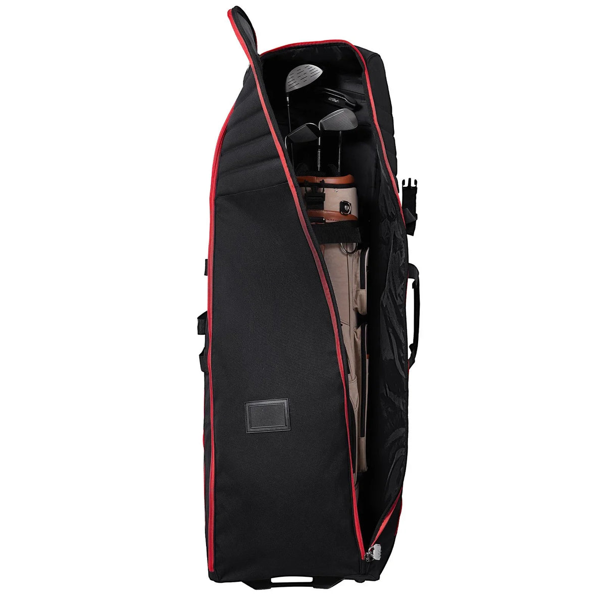 VEVOR Golf Travel Bag, Outdoors Soft-Sided Golf Travel Cover Case, Heavy Duty 1000D Nylon Wear-Resistant, Padded Golf Luggage Case Cover with Wheels, Foldable Golf Club Storage Bag for Airlines - View 8