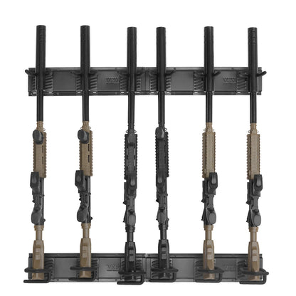 VEVOR Gun Rack, Indoor Gun Rack Wall Mount, 6-Slot Vertical Rifle Shotgun Gun Rack, 180 lb Heavy Duty Metal Wall Gun Rack Display Stand with Soft Padding - View 10