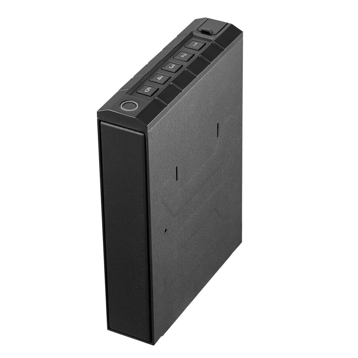 VEVOR Gun Safe, Slider Handgun Gun Safe with Fingerprint/Password/Key, 3-Way Quick Access Firearm Case Box with Lighting for 1 Pistol & Magazine, Mounted Pistol Gun Box for Nightstand Bedside Desk Car - View 9