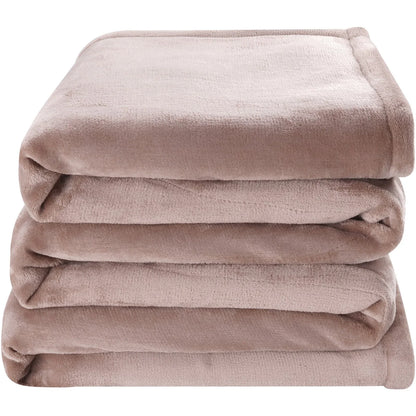 VEVOR Heated Blanket Electric Throw, 100" x 90" King Size, Soft Flannel Heating Blanket with 10 Hours Timer Auto-off & 5 Heating Levels, Dual Control, Machine Washable, ETL & FCC Certification (Beige) - View 10