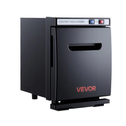 VEVOR Hot Towel Warmer, 1.1 gal Small Towel Warmer Cabinet with Clip & Stainless Steel Rack, Holds up 8-12 Towels, Portable All-Round Heating Cabinet for Spa, Barber, Manicures, Massage, Salon, Black - View 10