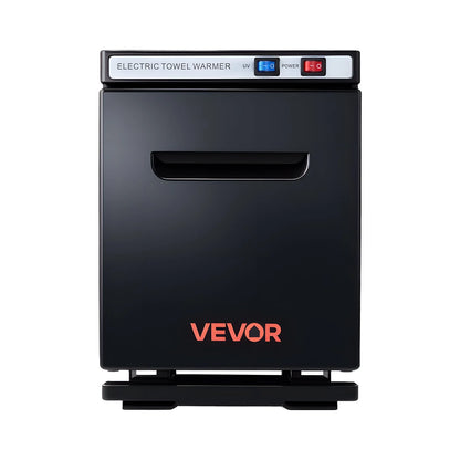VEVOR Hot Towel Warmer, 1.1 gal Small Towel Warmer Cabinet with Clip & Stainless Steel Rack, Holds up 8-12 Towels, Portable All-Round Heating Cabinet for Spa, Barber, Manicures, Massage, Salon, Black - View 9