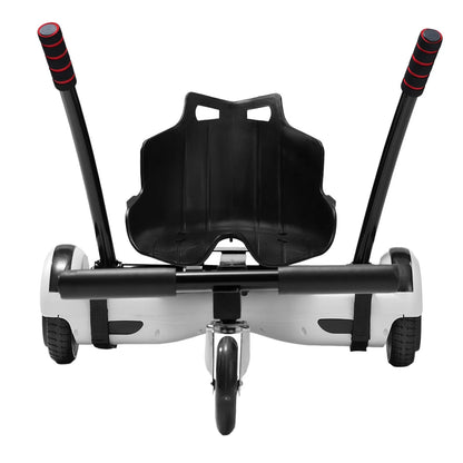 VEVOR Hoverboard Seat Attachment, for 6.5" 8" 8.5" 10" Hoverboards, with LED Lights, Grips Control, Adjustable Frame Length and 220 LBS Load Capacity, Hover Board Go Karts Accessory, for Kids Adults - View 10
