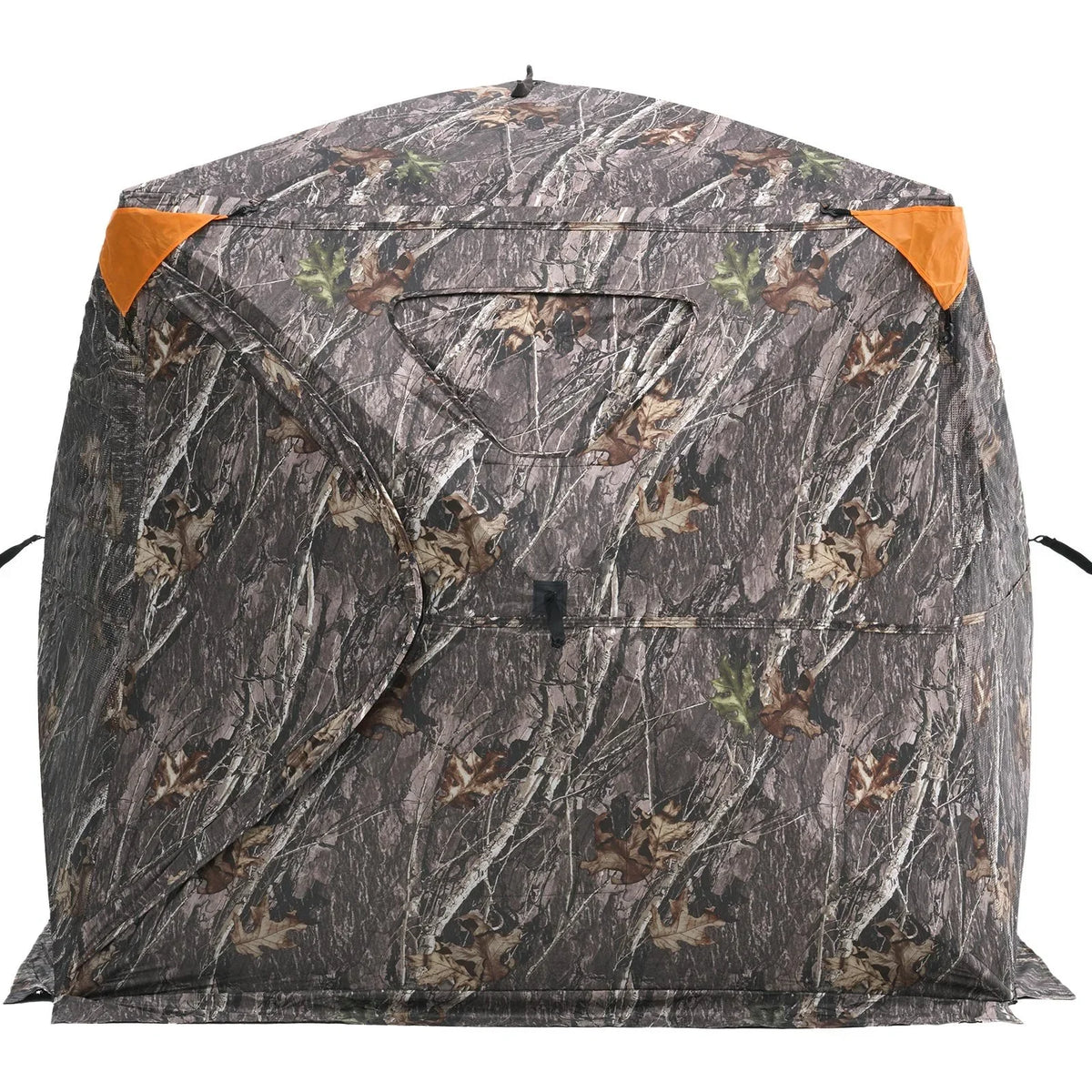 VEVOR Hunting Blind, 270° See Through Ground Blind, 4-5 Person Pop Up Deer Blind for Hunting with Carrying Bag, Portable Resilient Hunting Tent, One-Way See-Through Mesh for Turkey and Deer Hunting - View 9