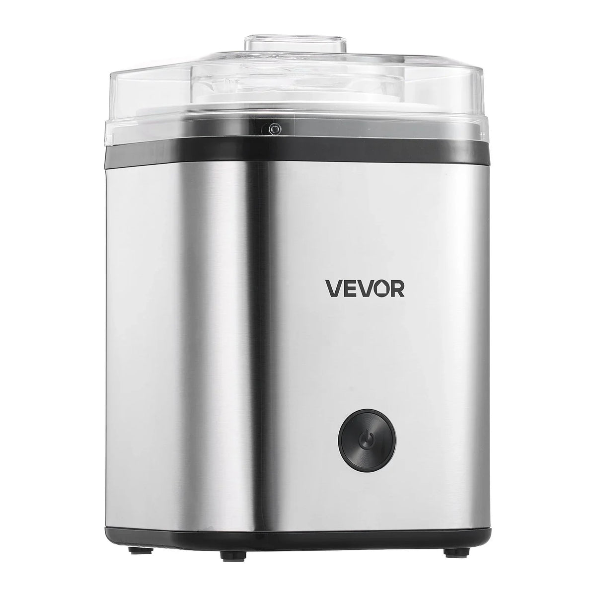 VEVOR Ice Cream Maker, 2.11 Qt. Large Capacity, Electric Automatic Ice-Cream Machine, with Easy Operation & Cleaning, Stainless Steel Shell, for Homemade Frozen Yogurt, Fruit Sorbet, Gelato, Silver - View 9