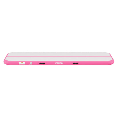 VEVOR Inflatable Gymnastics Air Mat 10 ft Training Mats w/ Electric Pump, 4 inches Thick Sturdy Tumble Track, Tumbling Mat for Home Use/Gym/Outdoor/Yoga/Cheerleading/Beach/Park/Water, Pink - View 9